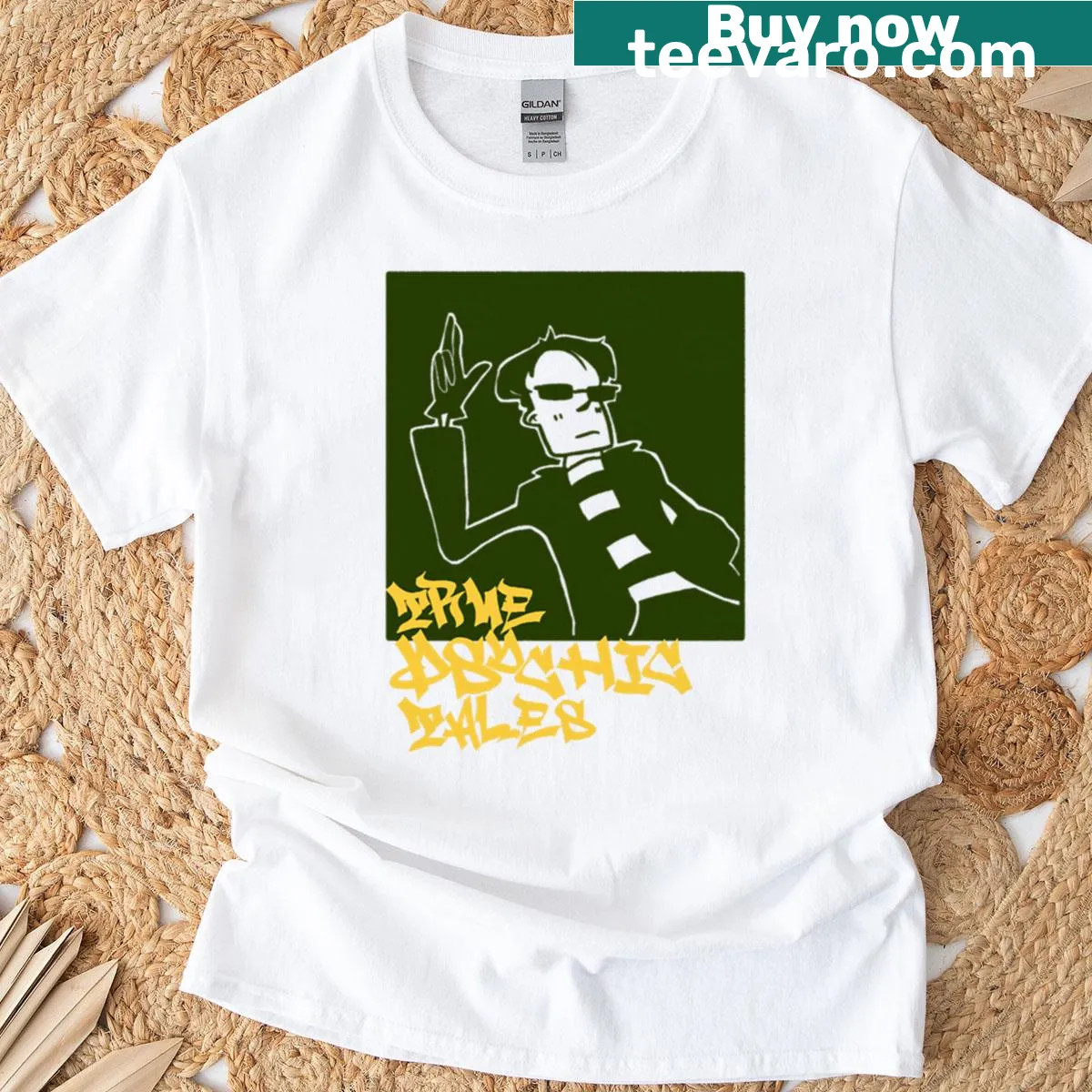 T-shirt featuring the phrase True Psychic Tales in an intriguing design — on a men's t-shirt