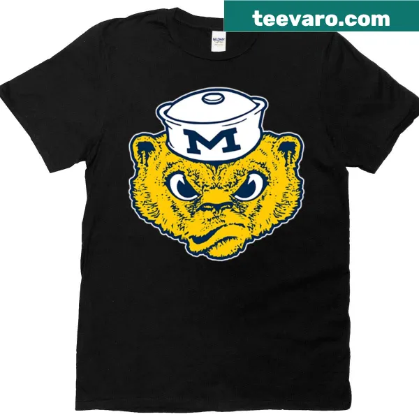 Vintage Wolverbear Game Face T-shirt with retro graphic design