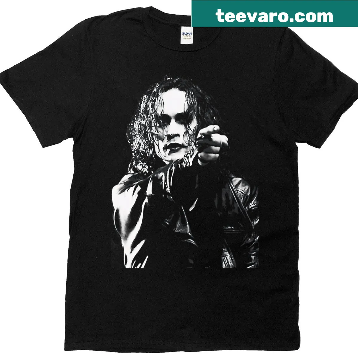 Vintage horror-themed T-shirt with a humorous twist — on a men's t-shirt