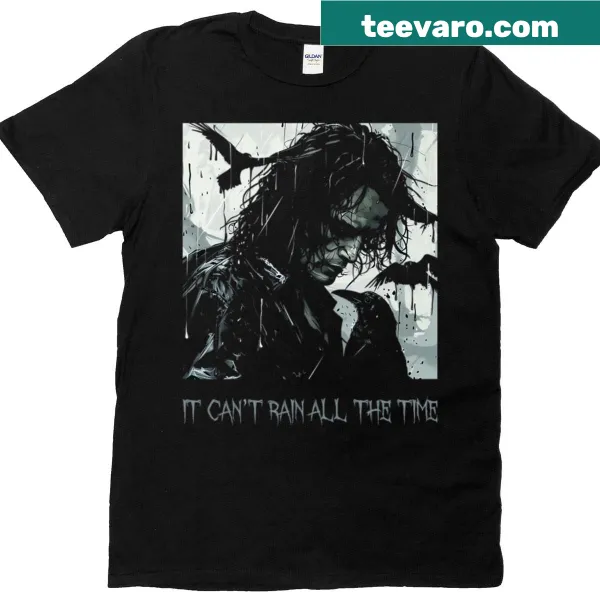 Vintage horror movie-themed T-shirt with humorous design