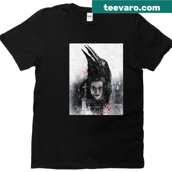 Vintage horror movie t-shirt featuring gothic and funny design