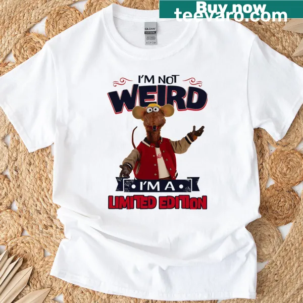 Vintage cartoon puppet graphic on a comedy-themed t-shirt