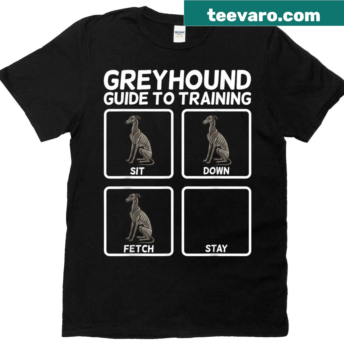 Illustration of an Italian Greyhound on T-shirt — on a men's t-shirt
