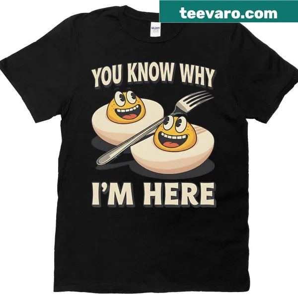Funny Thanksgiving T-shirt with deviled eggs pun