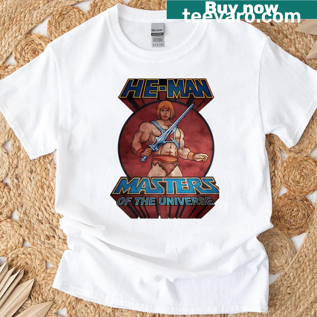 Vintage cartoon-themed t-shirt celebrating 80s animated films — on a men's t-shirt