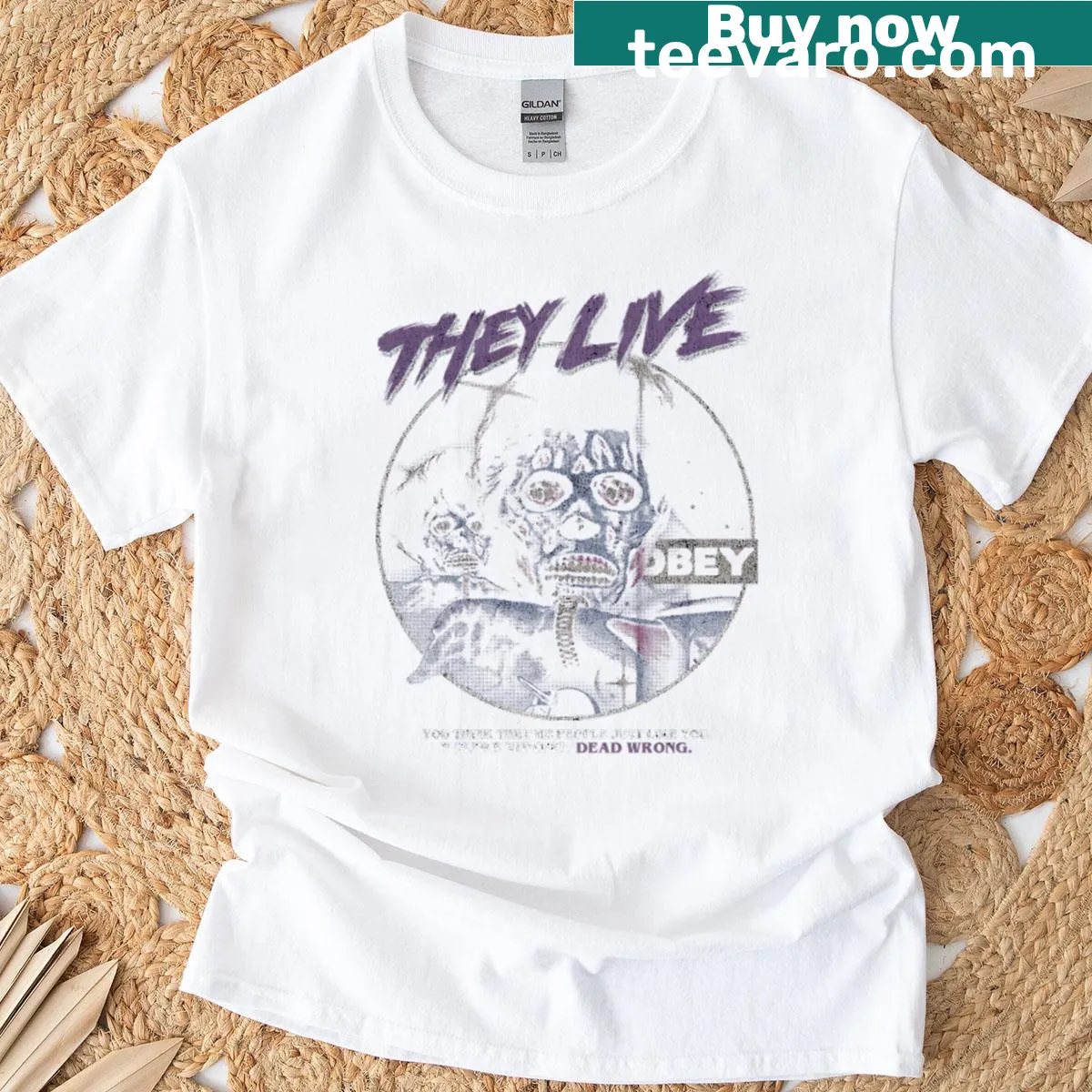 Vintage horror movie t-shirt featuring classic monsters and ghosts — on a men's t-shirt