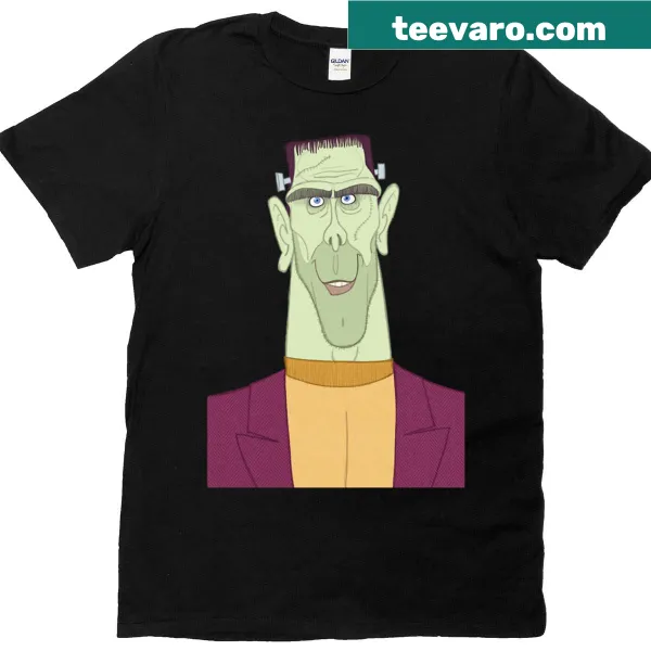 Cartoon Frankenstein monster graphic for Halloween
