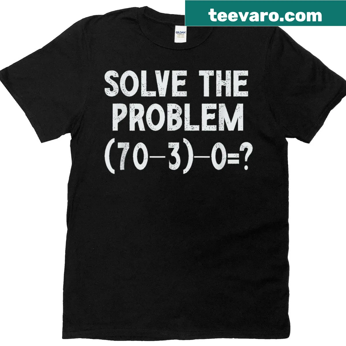 Humorous PEMDAS math rule graphic on a teacher's T-shirt — on a men's t-shirt