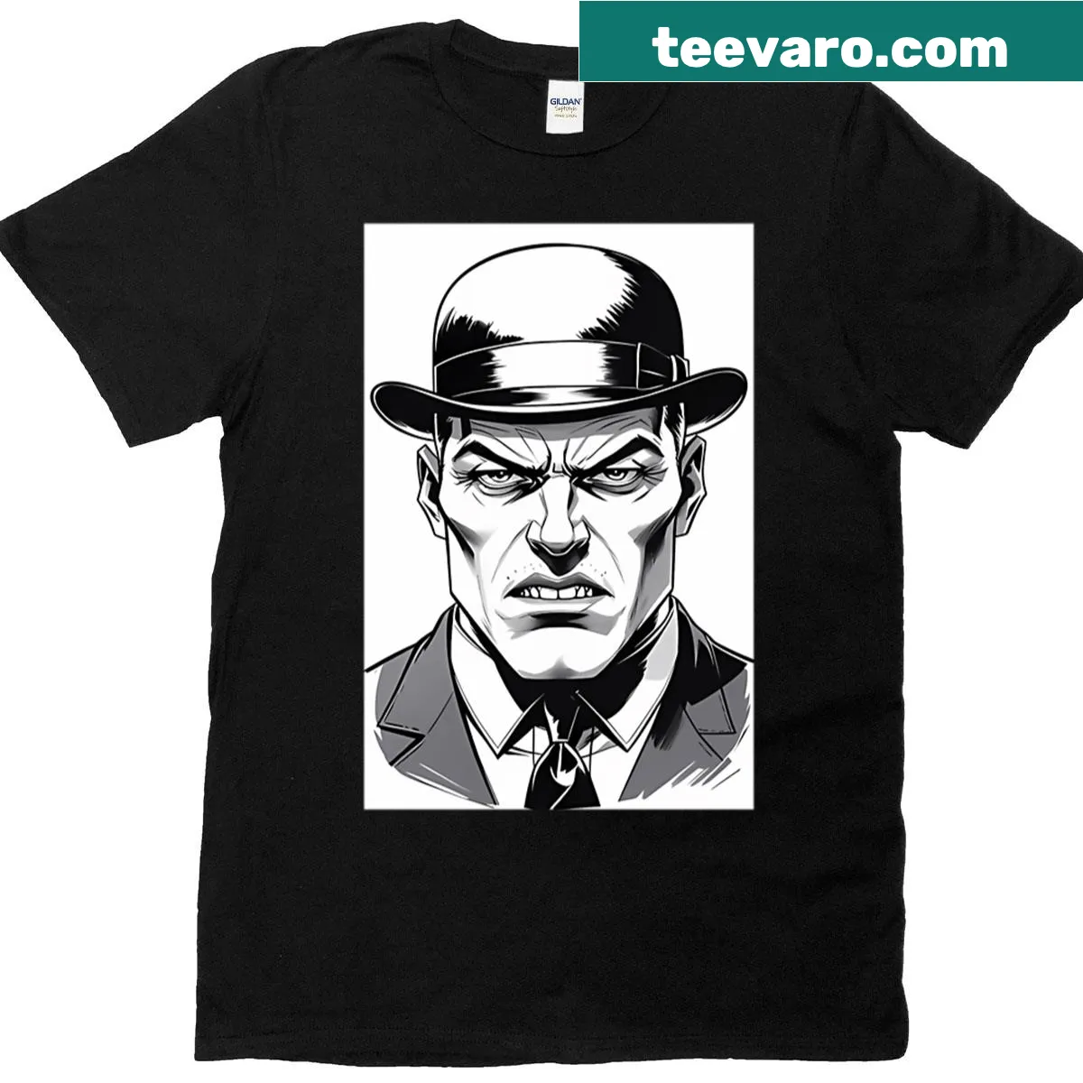T-shirt celebrating the iconic movies of Gene Hackman. — on a men's t-shirt