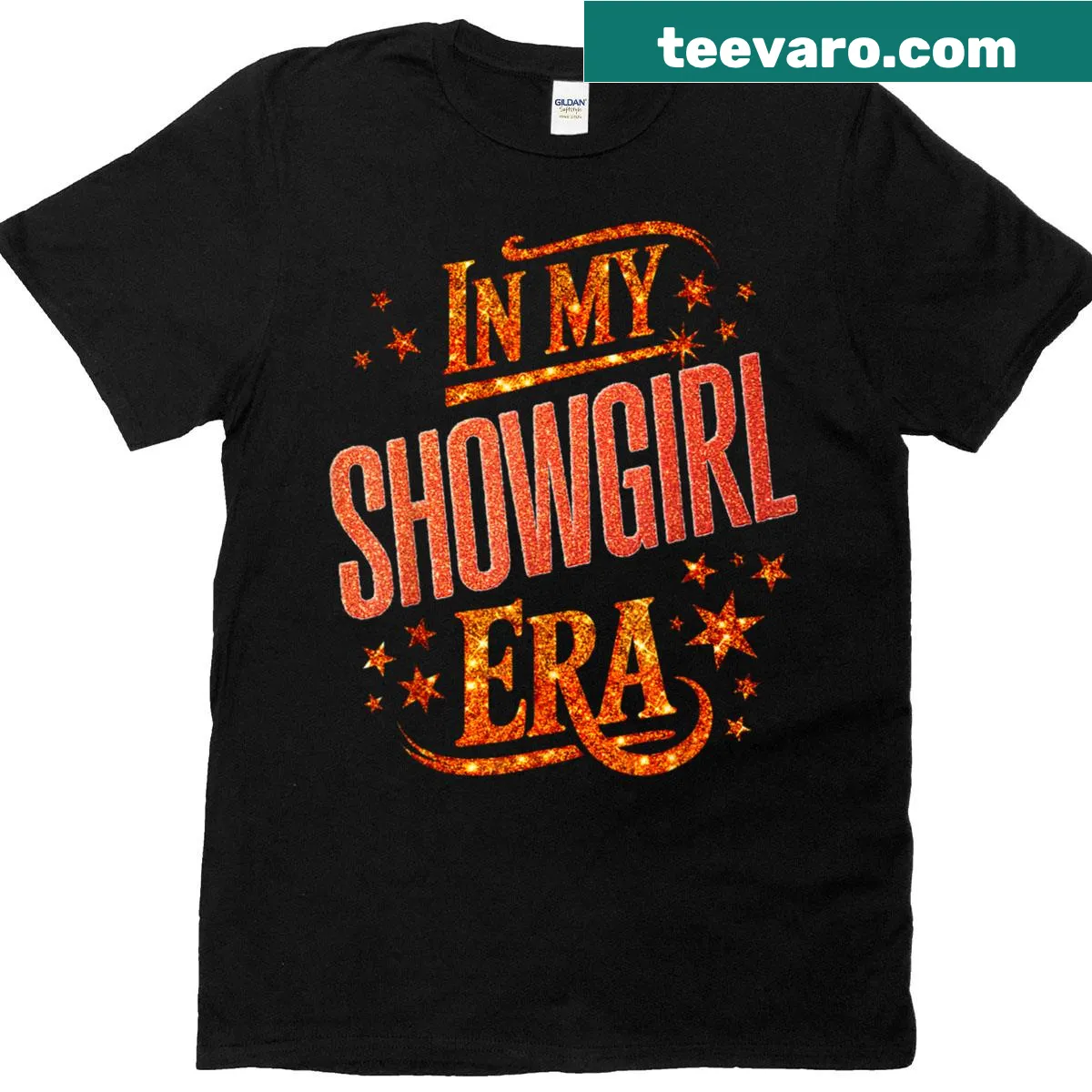 Halloween T-shirt featuring 'In My Show Girl Era' text and costume design — on a men's t-shirt