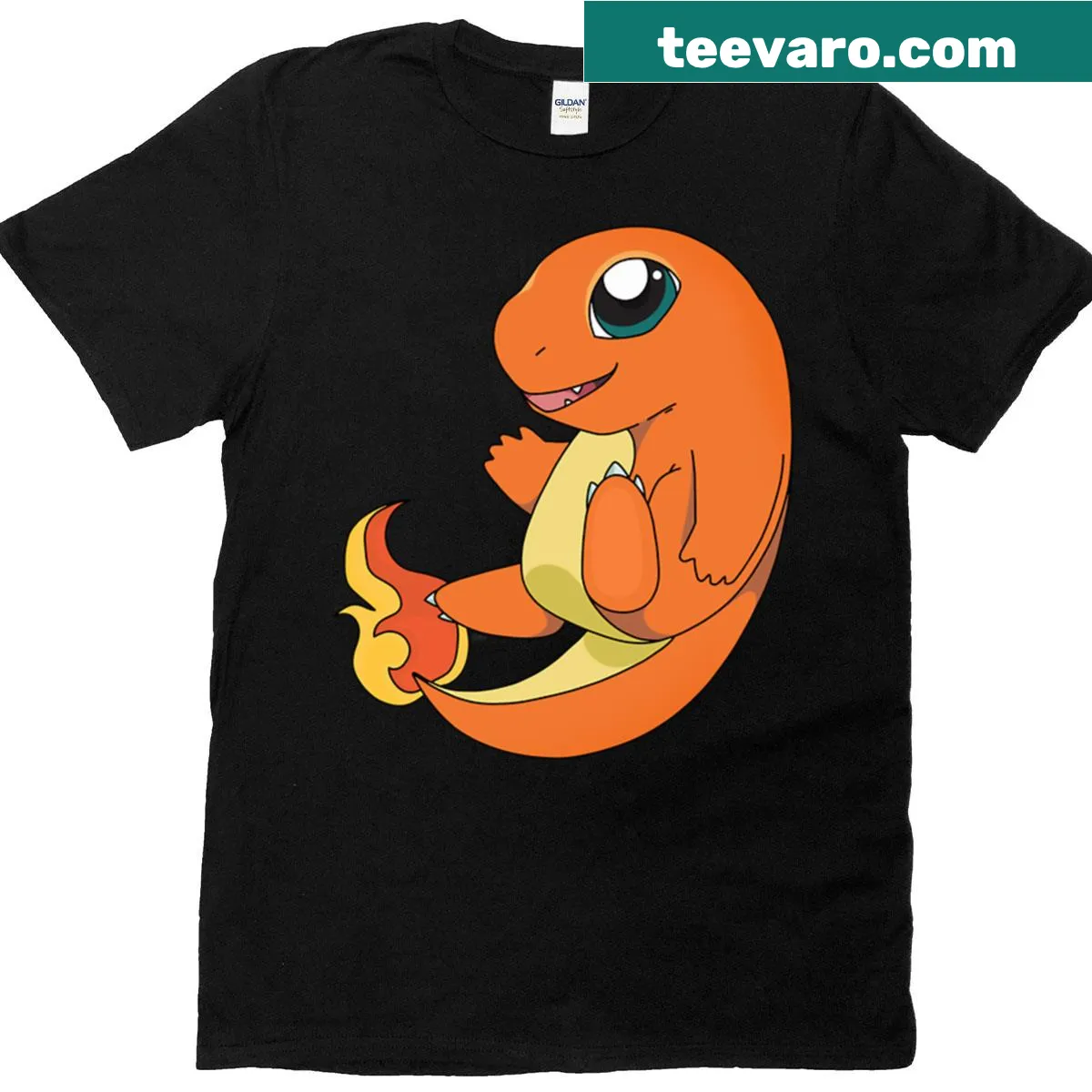 Playful high plant sticker T-shirt for plant enthusiasts — on a men's t-shirt