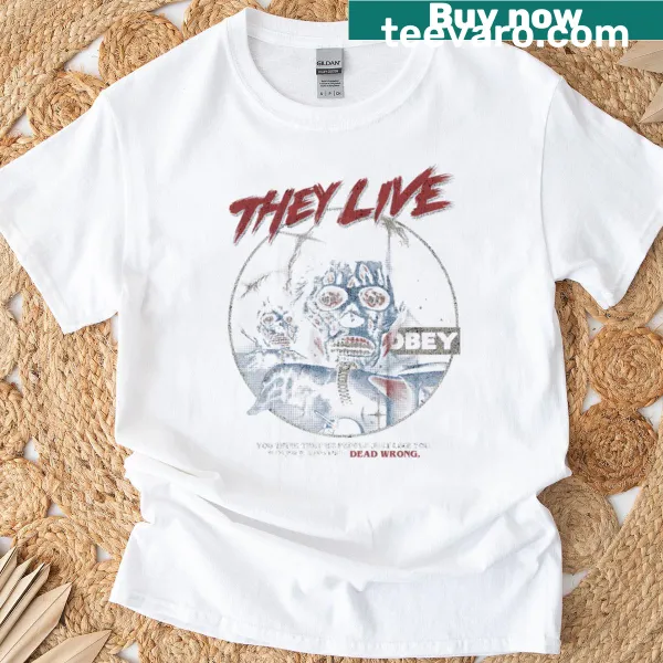 Vintage T-shirt featuring graphic of ghosts and monsters from 80s and 90s horror