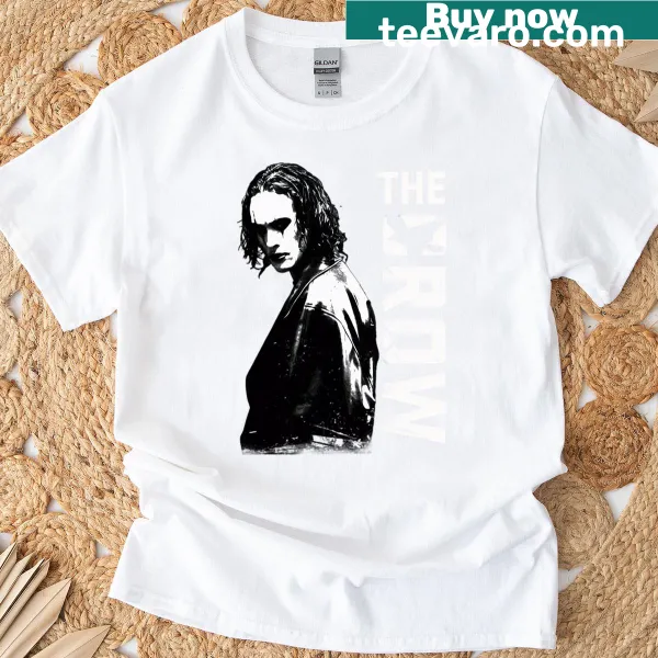 Vintage-style horror-themed t-shirt with gothic and funny elements
