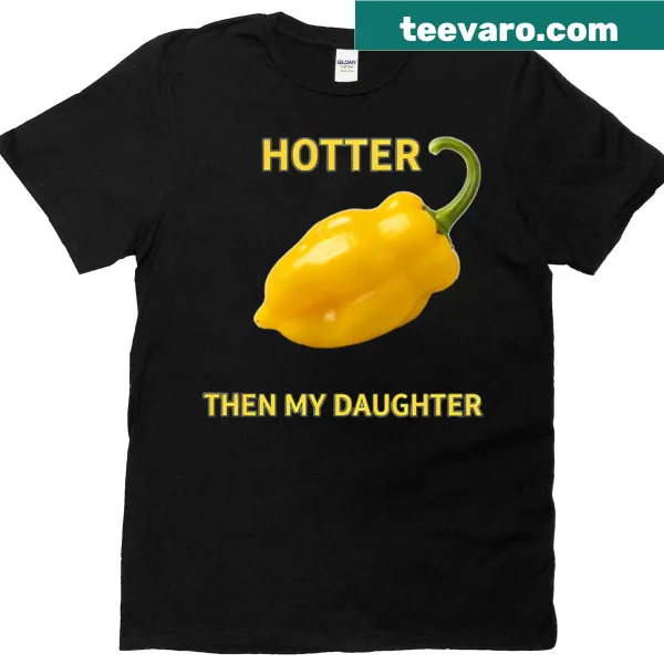 Yellow pepper pun illustration t-shirt with humorous message