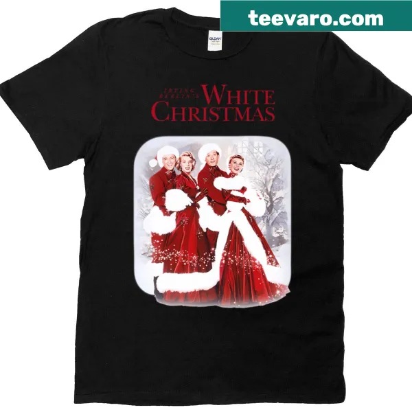 T-shirt with the phrase 'White Christmas' in elegant typography