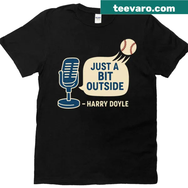 T-shirt with the quote Just A Bit Outside from Major League