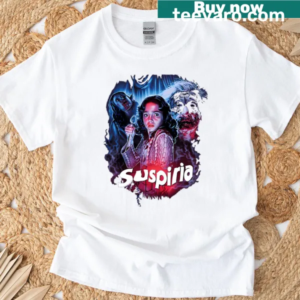 Vintage horror T-shirt with retro 70s design