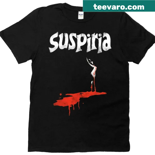 Vintage-style horror t-shirt featuring retro movie graphics