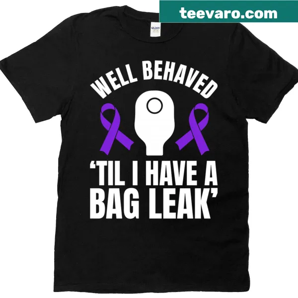 Funny t-shirt with clever sayings for ostomy recovery warriors