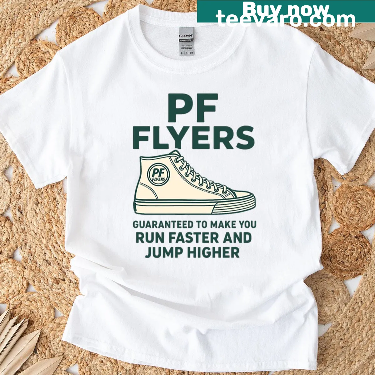 Illustration of sneakers inspired by The Sandlot for t-shirt — on a men's t-shirt
