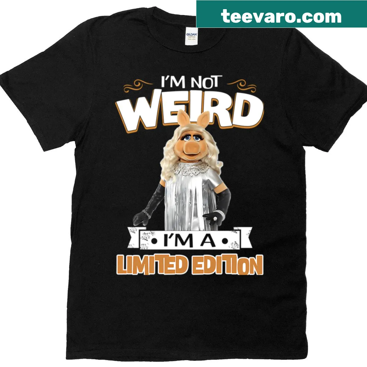 Vintage Puppet Theater t-shirt with cartoon graphic — on a men's t-shirt