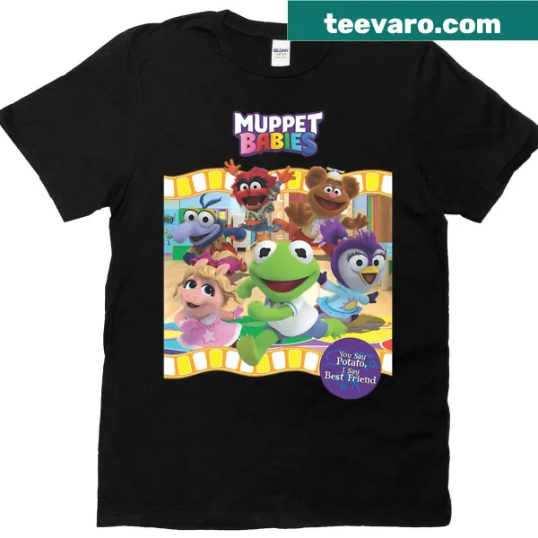 Vintage puppet t-shirt featuring cartoon comedy graphics