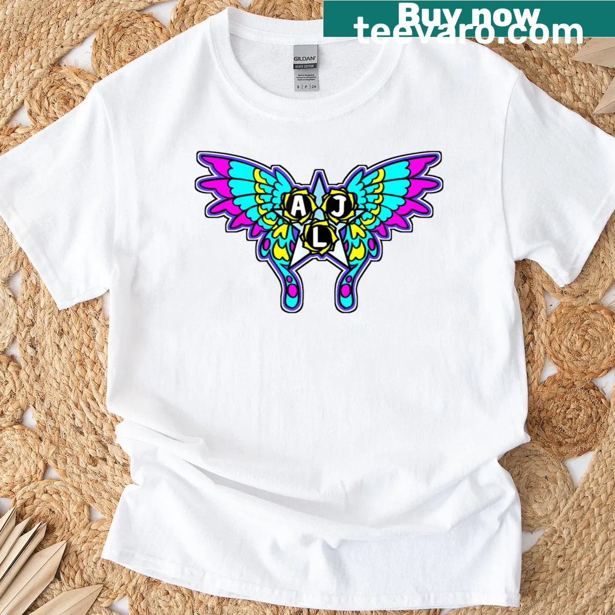 T-shirt featuring a boss battle and winged design for gaming enthusiasts — on a men's t-shirt