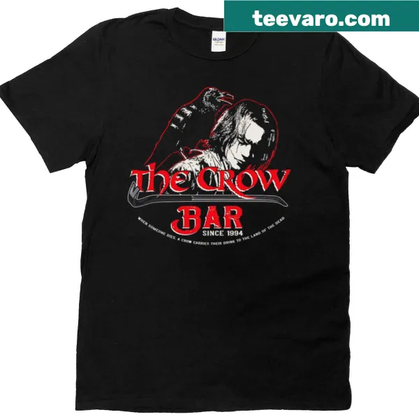 Vintage horror movie themed t-shirt with gothic typography and funny design
