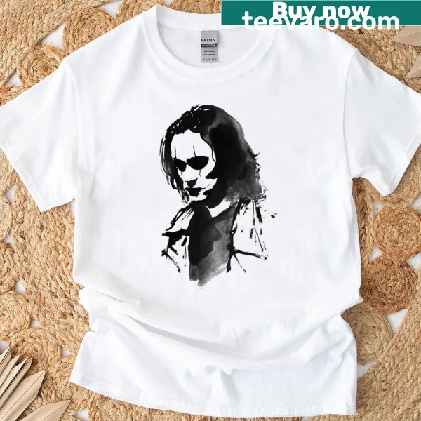 Funny vintage horror movie t-shirt with gothic elements