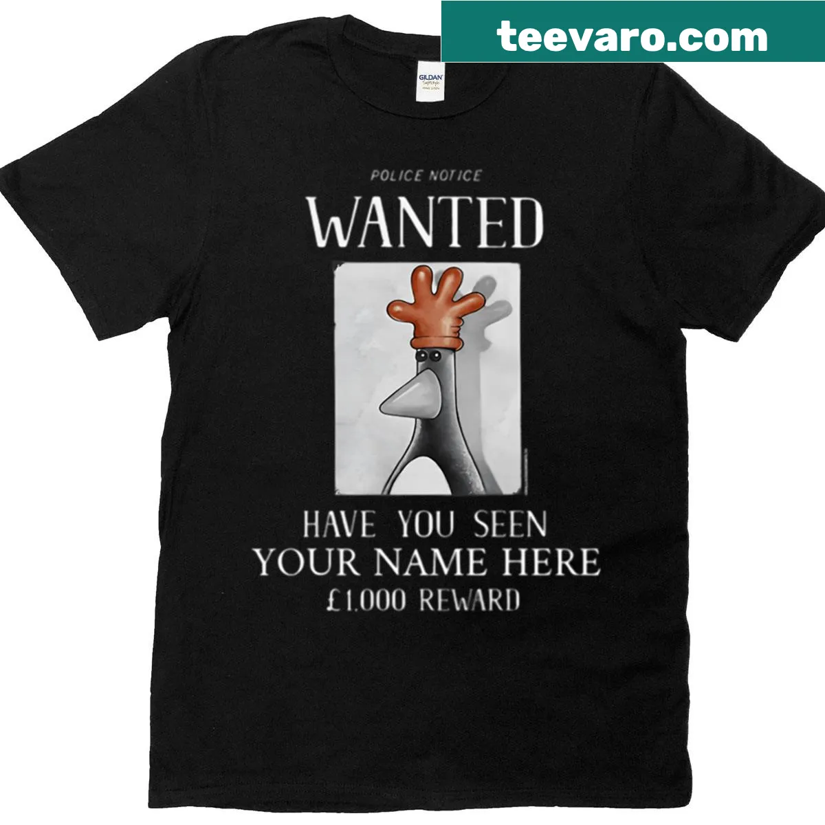 Retro cartoon character graphic for a kids' vintage t-shirt. — on a men's t-shirt