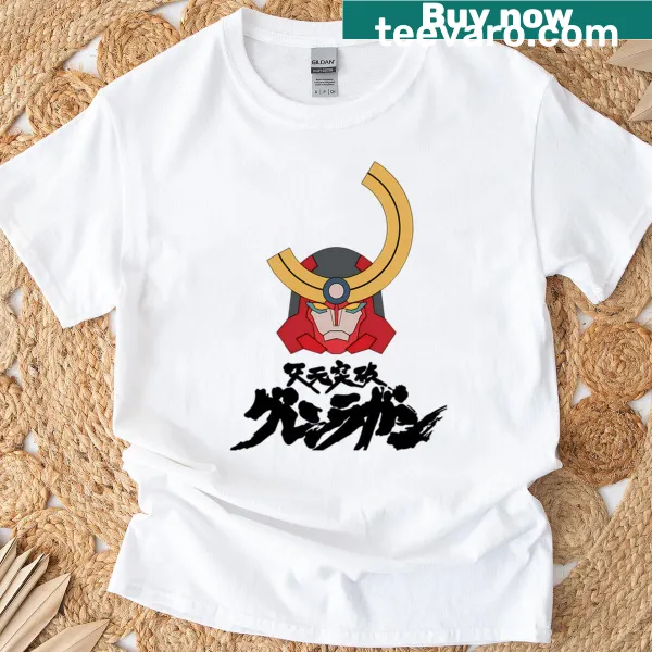 Vintage Tengen Toppa tee featuring iconic design elements from the series