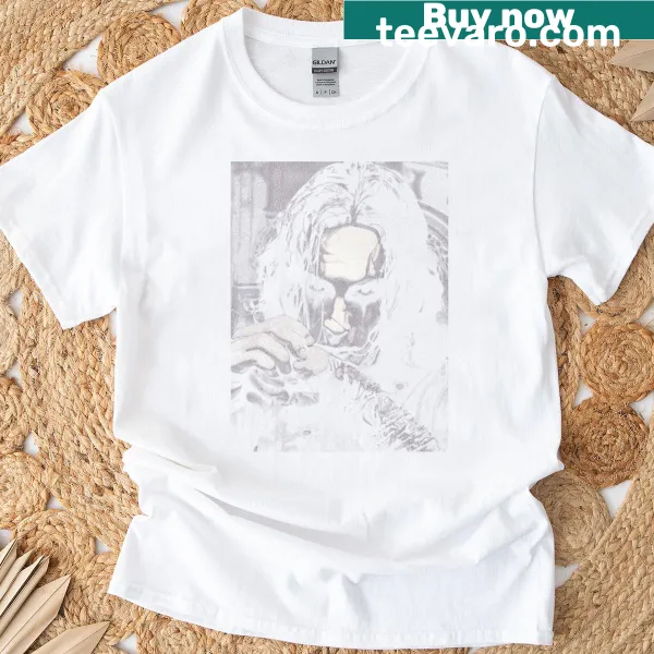 Vintage retro horror-themed t-shirt with funny graphic