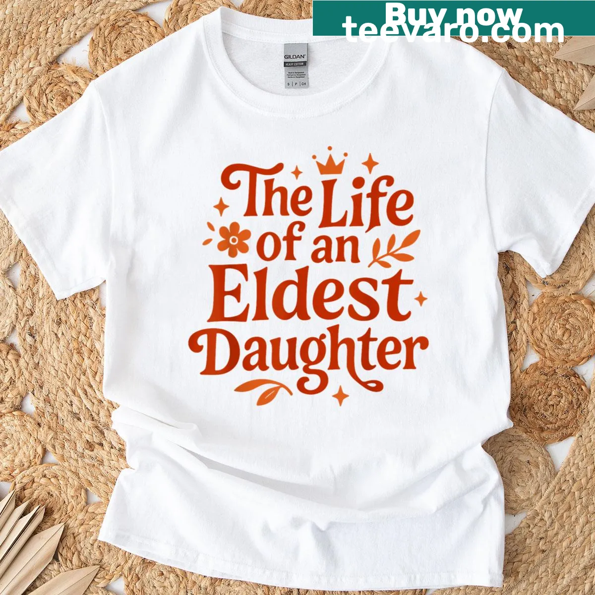 T-shirt celebrating the life of an eldest daughter with a heartfelt message — on a men's t-shirt