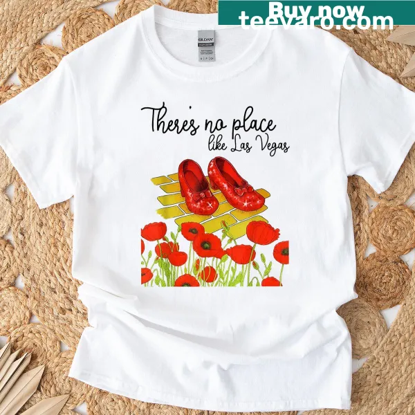 Playful Las Vegas-themed t-shirt with iconic phrase design