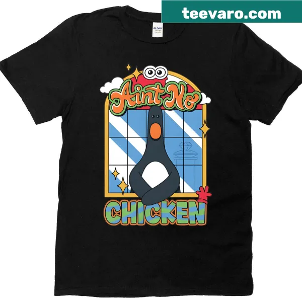 Funny retro cartoon character t-shirt from 90s