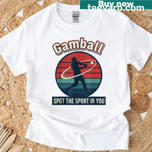 Vintage t-shirt featuring a baseball batter graphic