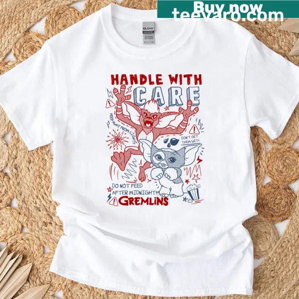 Vintage Christmas T-shirt with funny horror movie theme