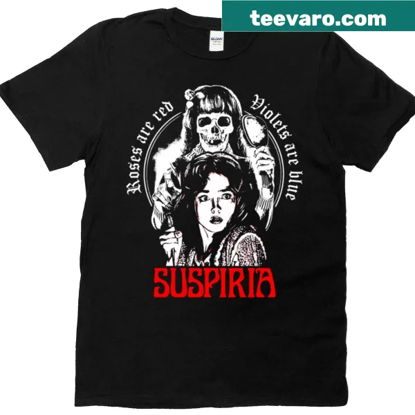 Vintage-style horror T-shirt with retro 70s movie graphics