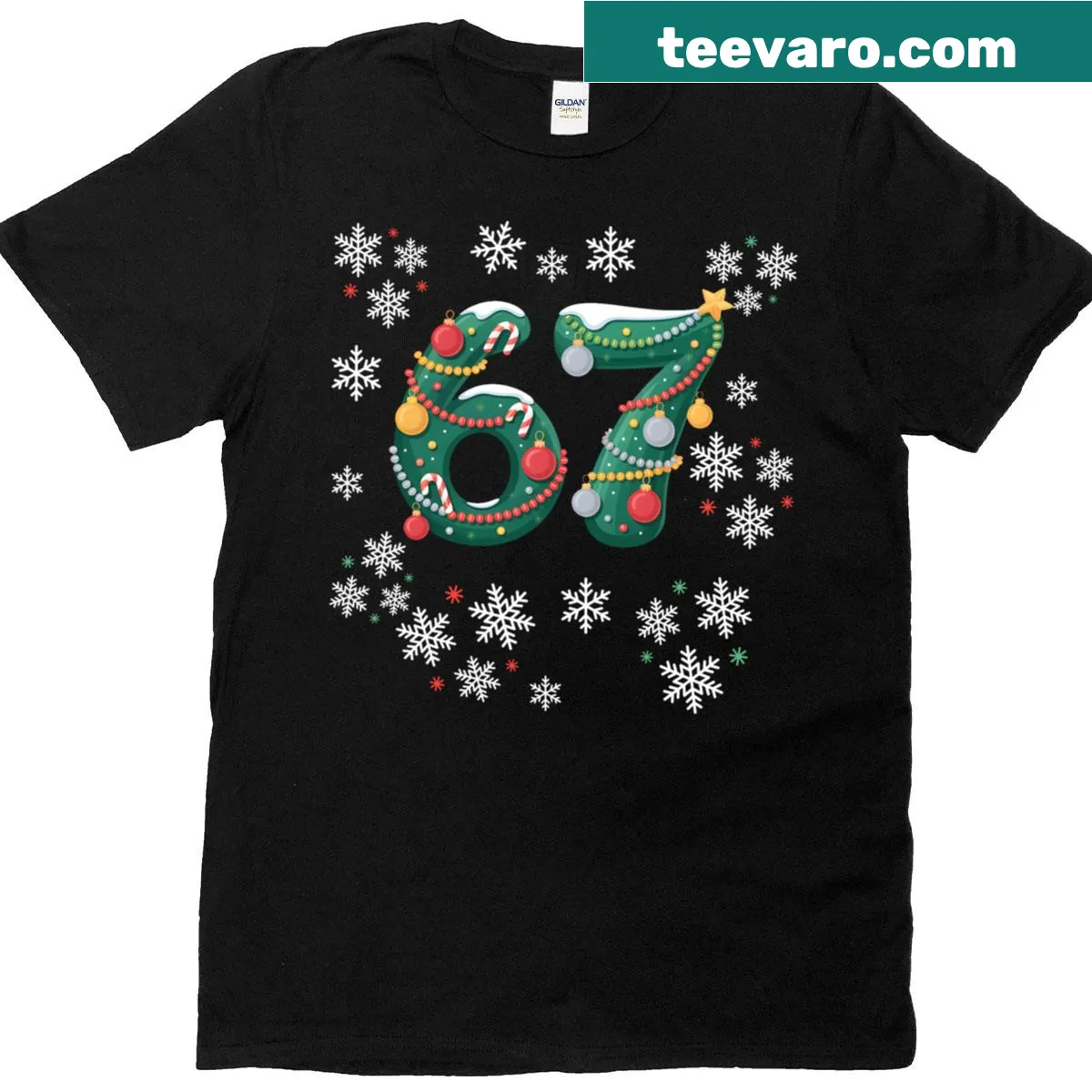 Vintage style Christmas t-shirt featuring a whimsical tree and funny text — on a men's t-shirt