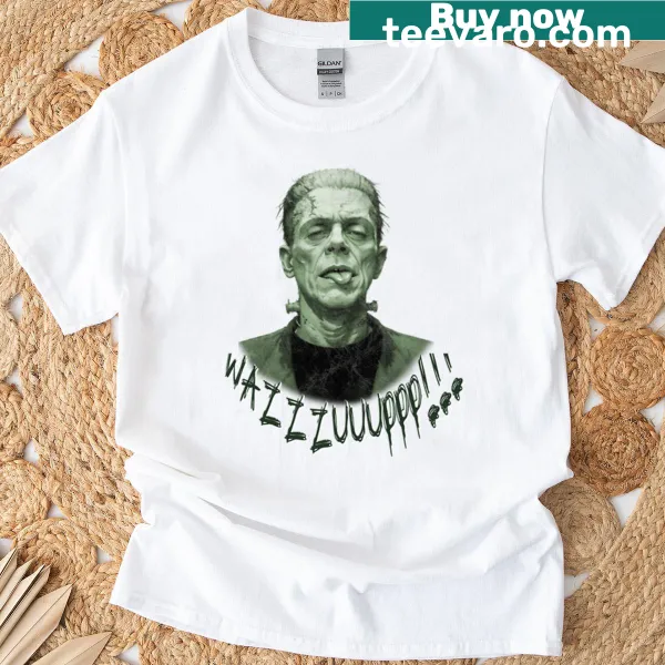 Vintage oversized Bride of Frankenstein Halloween T-shirt