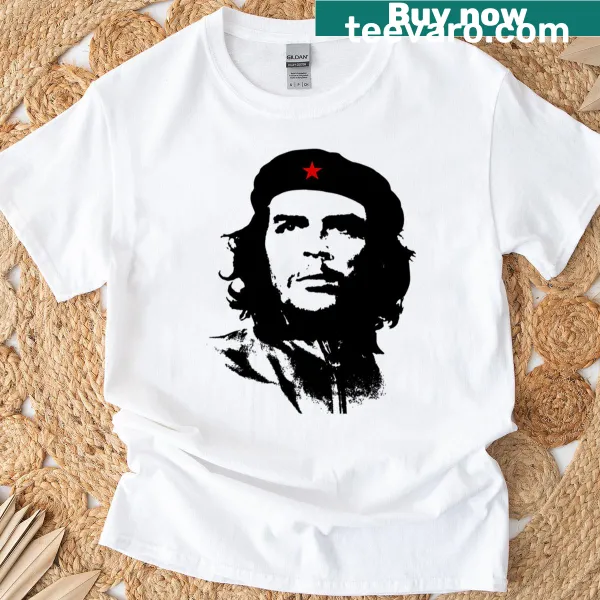 Bold Che Guevara typographic t-shirt for everyday wear