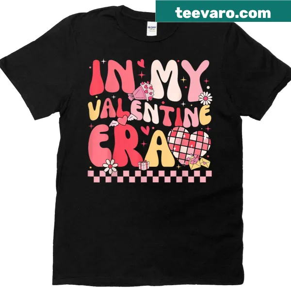 Retro-style Valentine t-shirt with cute typography for girls and kids