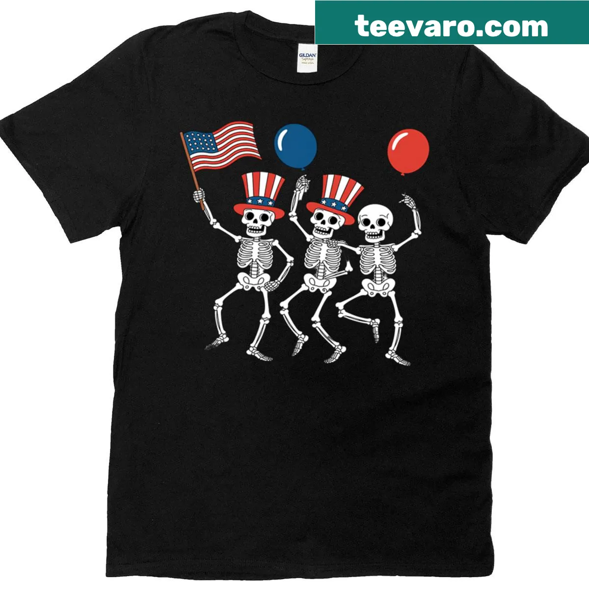 Humorous T-shirt with political phrase and wiener joke — on a men's t-shirt