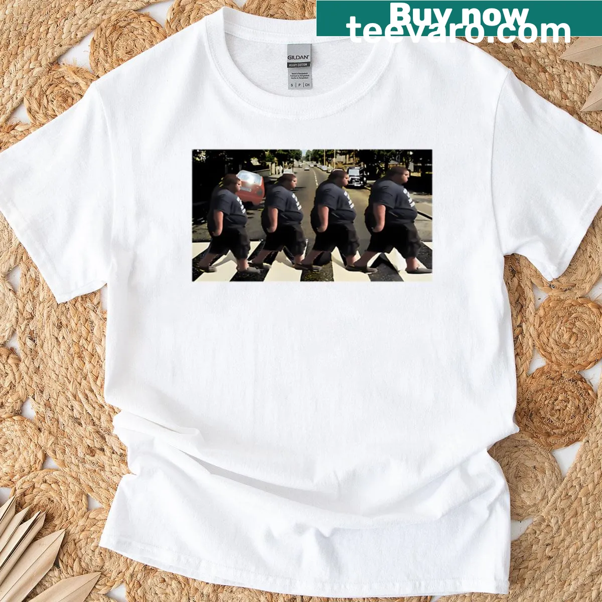 Drachenlord T-shirt featuring The 4 Rainers artwork — on a men's t-shirt