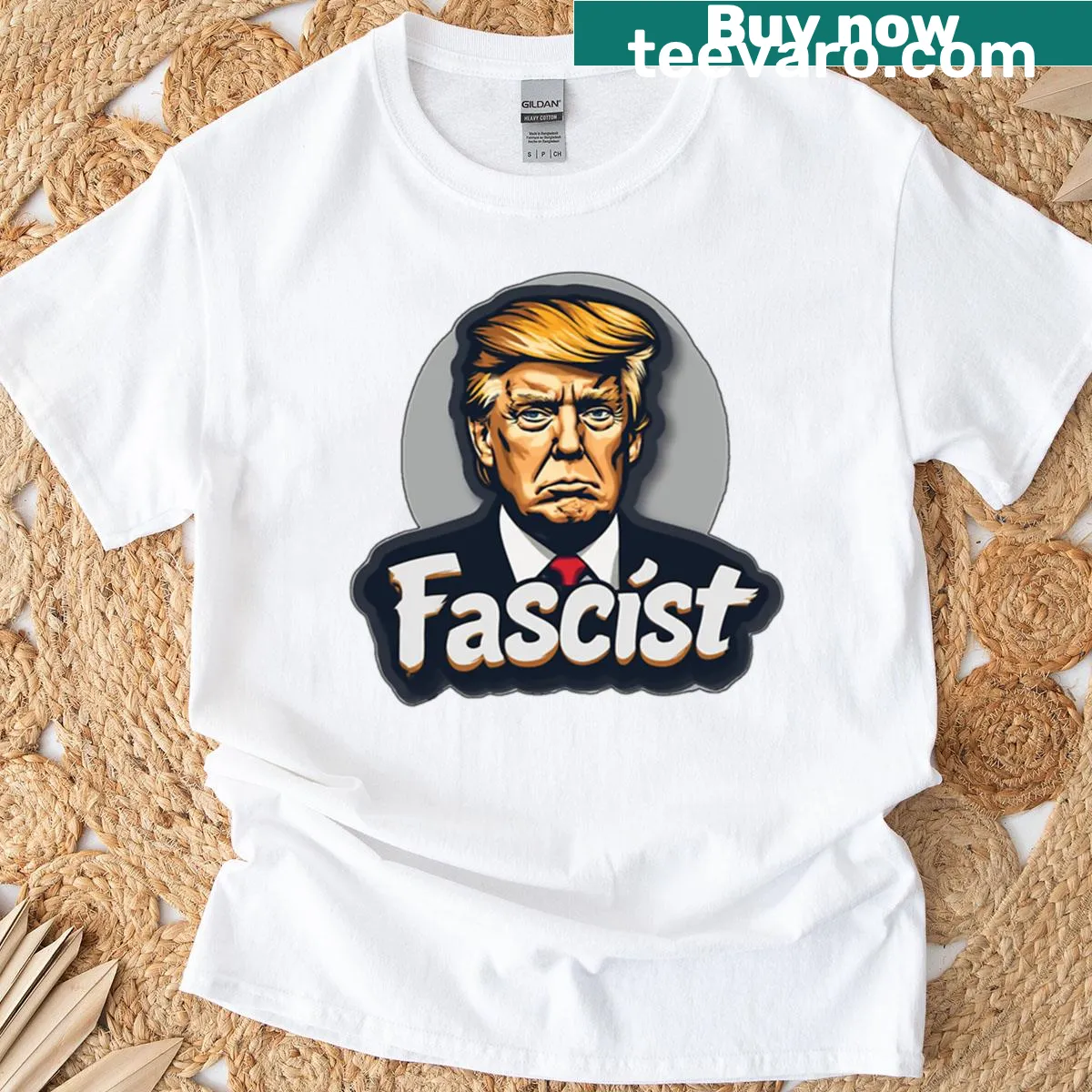 Funny t-shirt with Father Mows Best and lawn mowing illustration — on a men's t-shirt