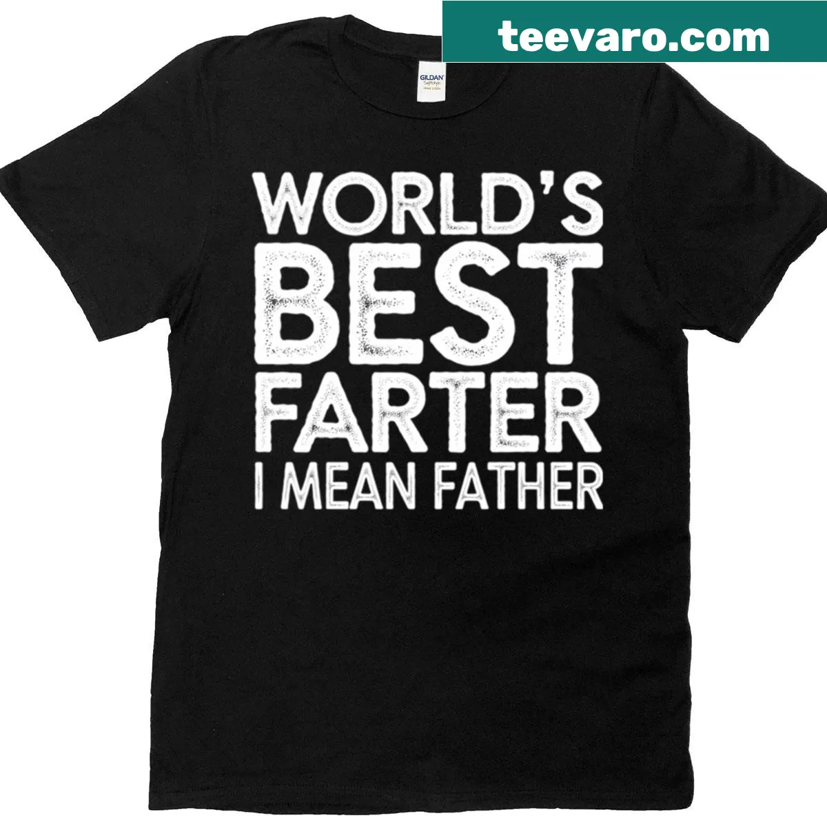 Funny t-shirt with humorous text for Father's Day — on a men's t-shirt