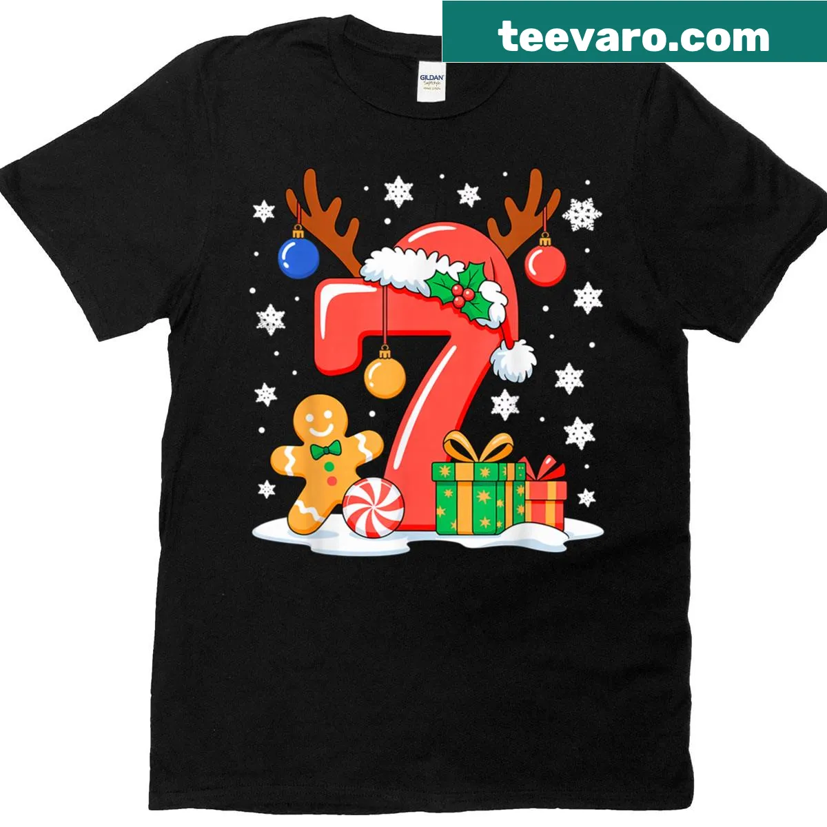 Matching couple T-shirts with '67 Six Seven' meme design — on a men's t-shirt