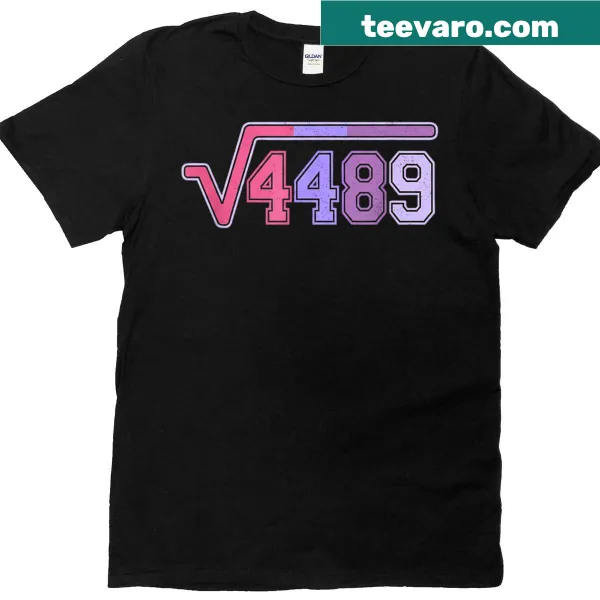 Humorous square root meme design for math teachers
