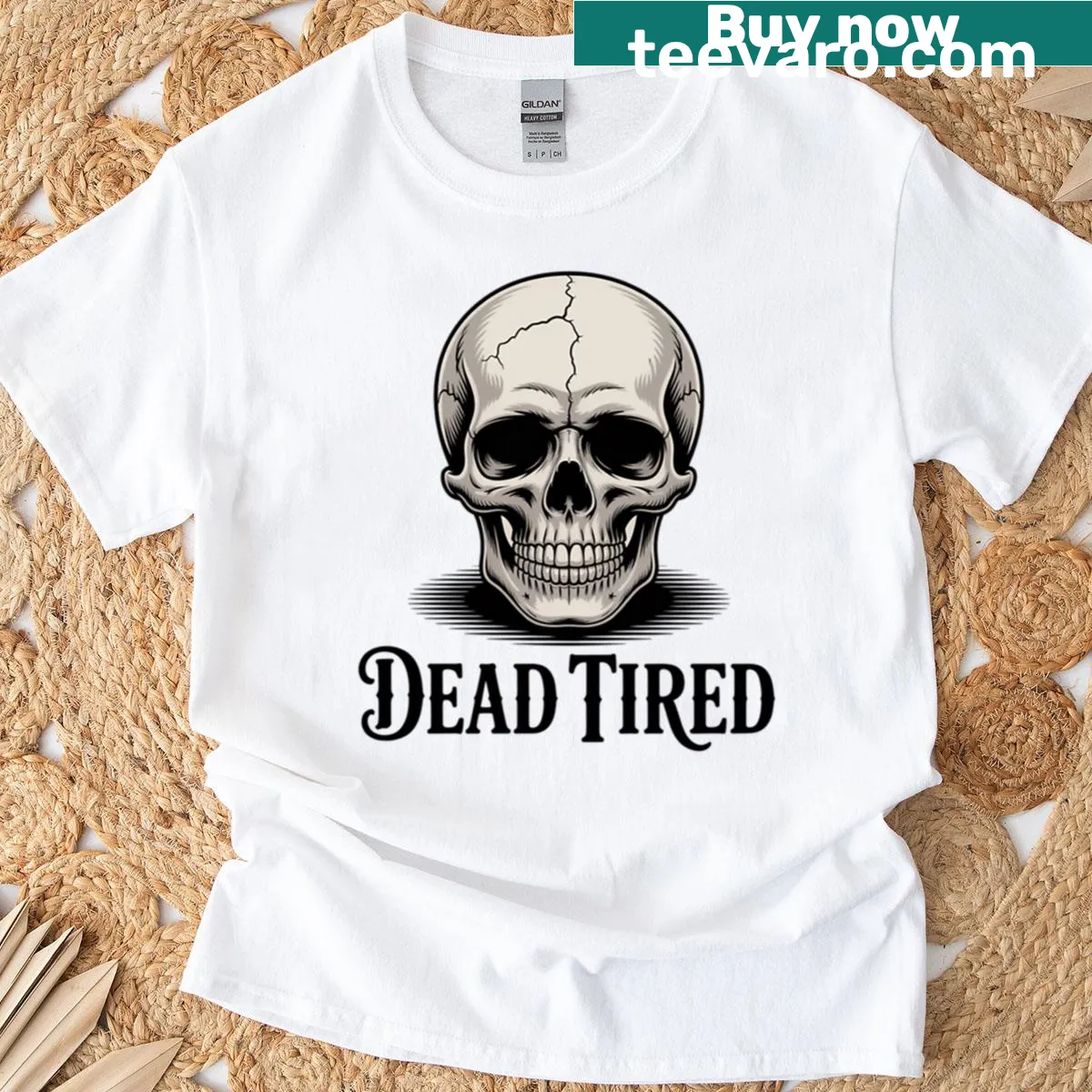 Cartoon ghost oversized t-shirt for Halloween celebrations. — on a men's t-shirt