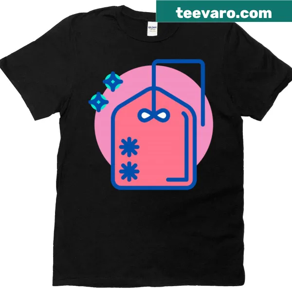 Illustrated Omamori amulet graphic on T-shirt